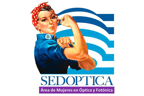 Logo-Área de Mujer, Óptica y Fotónica - SEDOPTICA