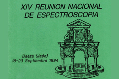 XIV Reunión Nacional de Espectroscopía, Baeza, Jaén, 1994