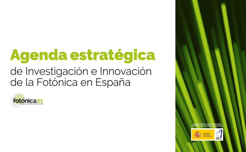 Agenda estratégica de Investigación e Innovación de la Fotónica en España