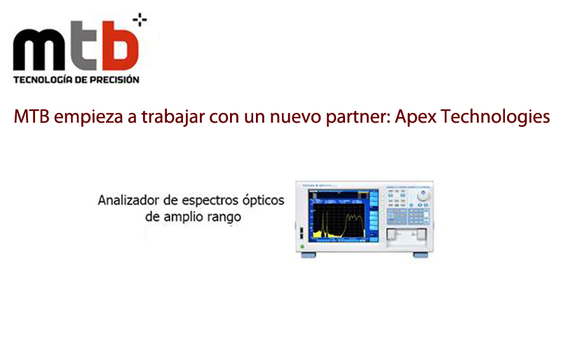 MTB empieza a trabajar con un nuevo partner: Apex Technologies
