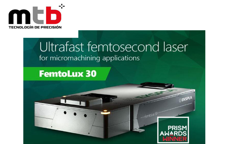 FemtoLux 30 ha sido ganador de los SPIE Prism Awards 2024